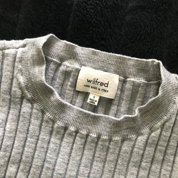 Aritzia Wilfred ribbed knit top - Picture 2 of 3
